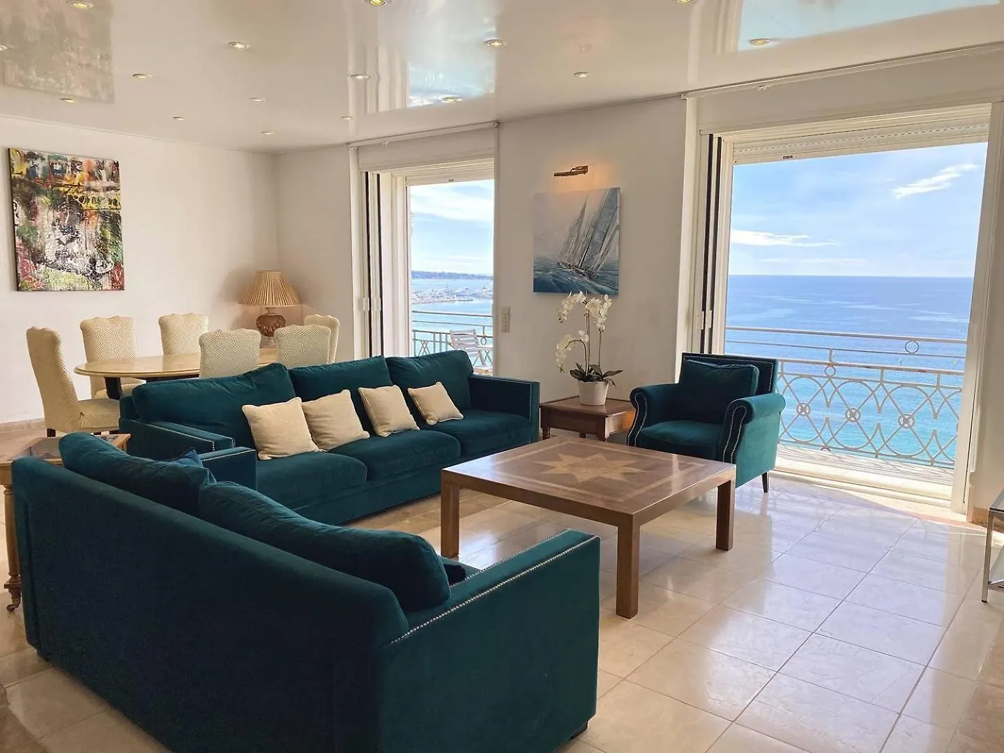 Cannes Croisette - Appartement 5 Pieces Face Mer