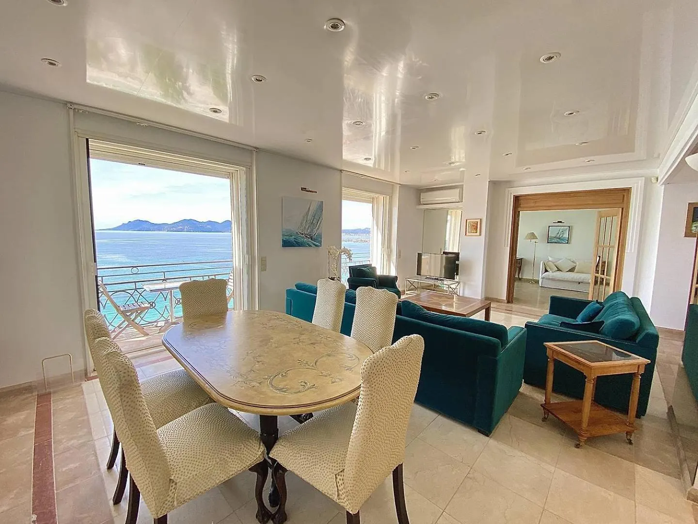 Lägenhet Cannes Croisette - Appartement 5 Pieces Face Mer